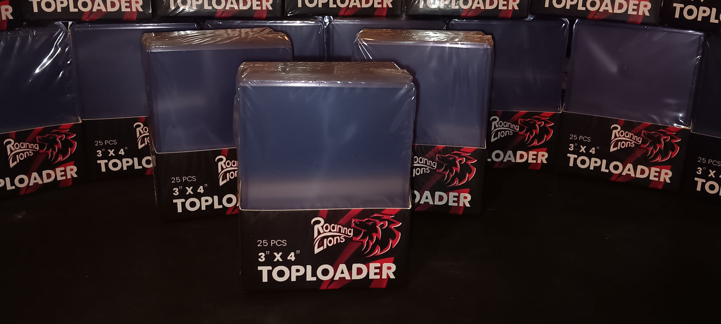 Roaring Lions - Toploaders - 3" x 4" - 35PT - 25pcs
